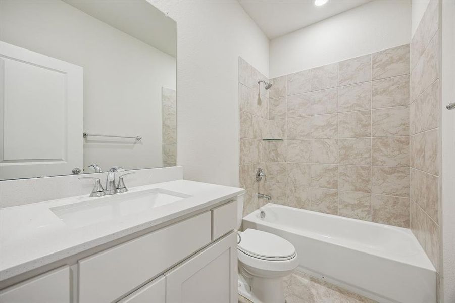 Furnished interior view inside a new home in Hadley Farms, Godley (Image 15).