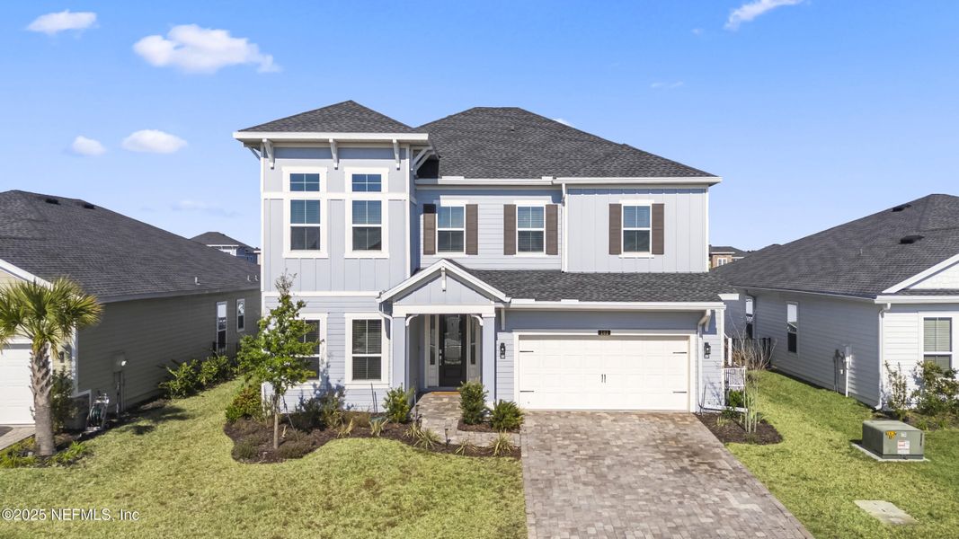Front exterior of a new home in , St. Augustine, FL, highlighting curb appeal (Image 21). Front exterior of a new home in , St. Augustine, FL, highlighting curb appeal (Image 21).