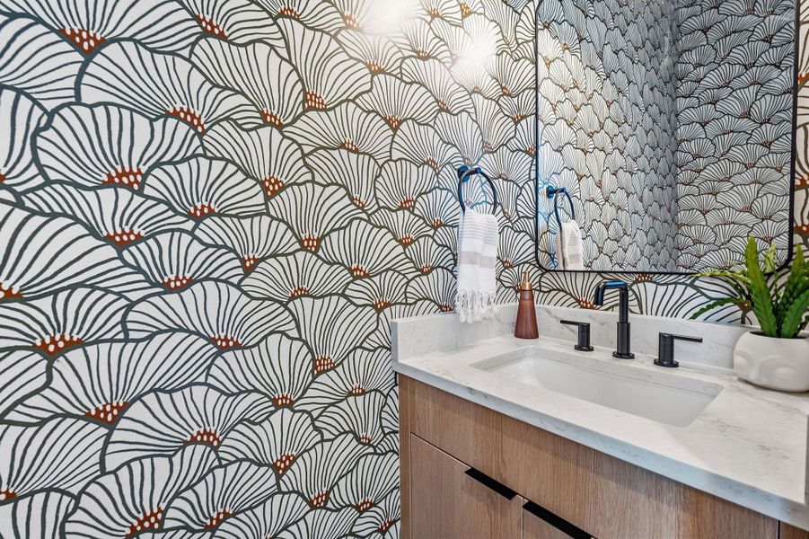 Close-up of interior finishes inside a home in , Austin (Image 16).