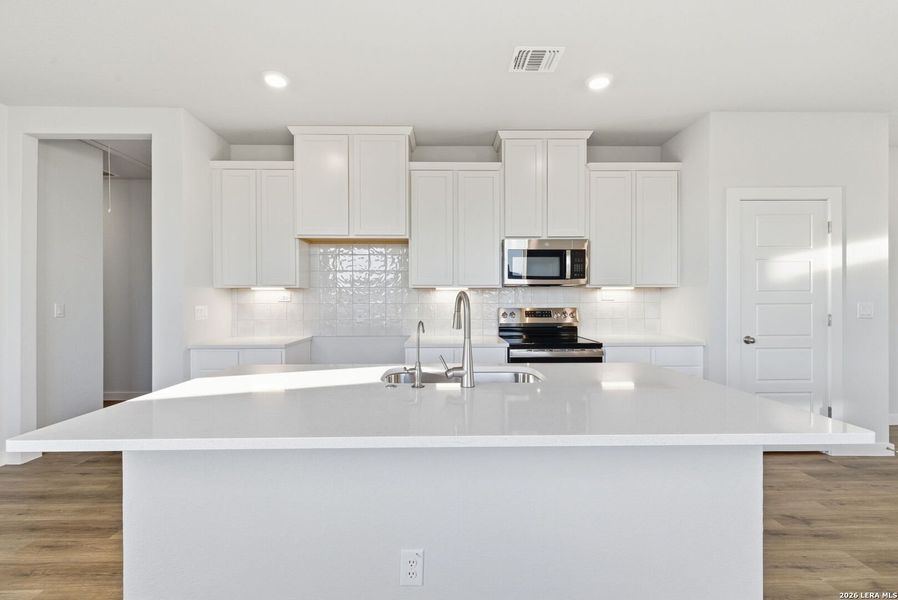 Furnished interior view inside a new home in Highland Ridge, San Antonio (Image 6).