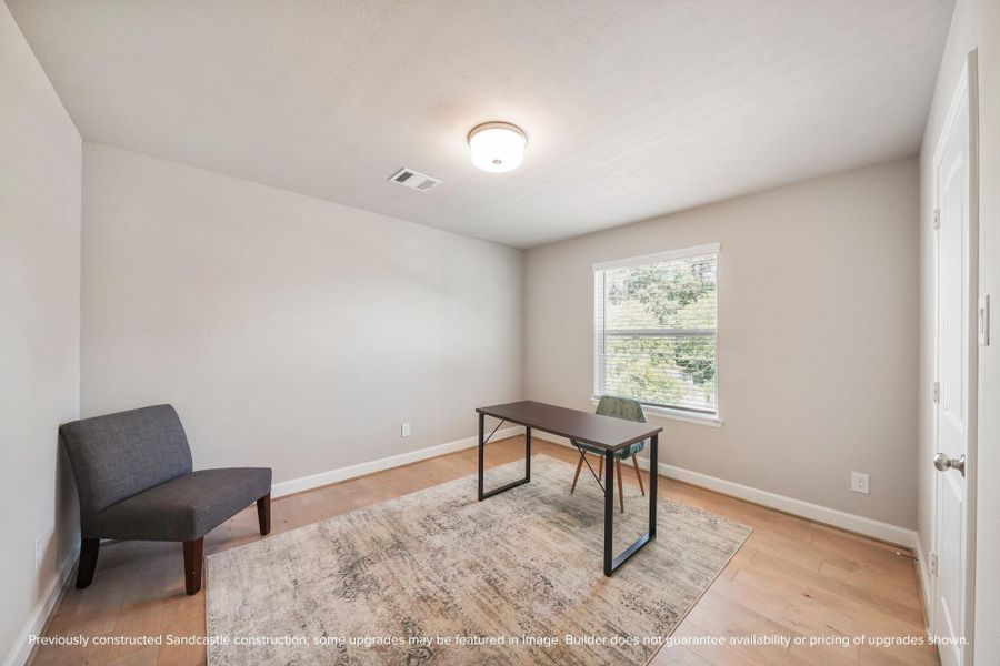 Light-filled and flexible — perfect for remote work, a guest room, or your favorite weekend hobby.