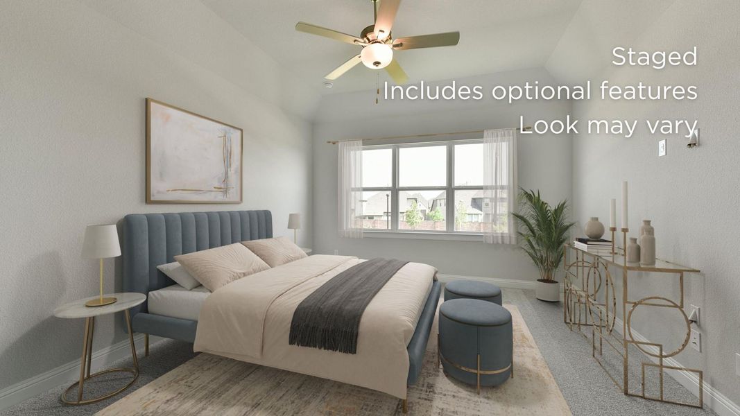 Furnished interior view inside a new home in Woodhavyn 40', Magnolia (Image 8).