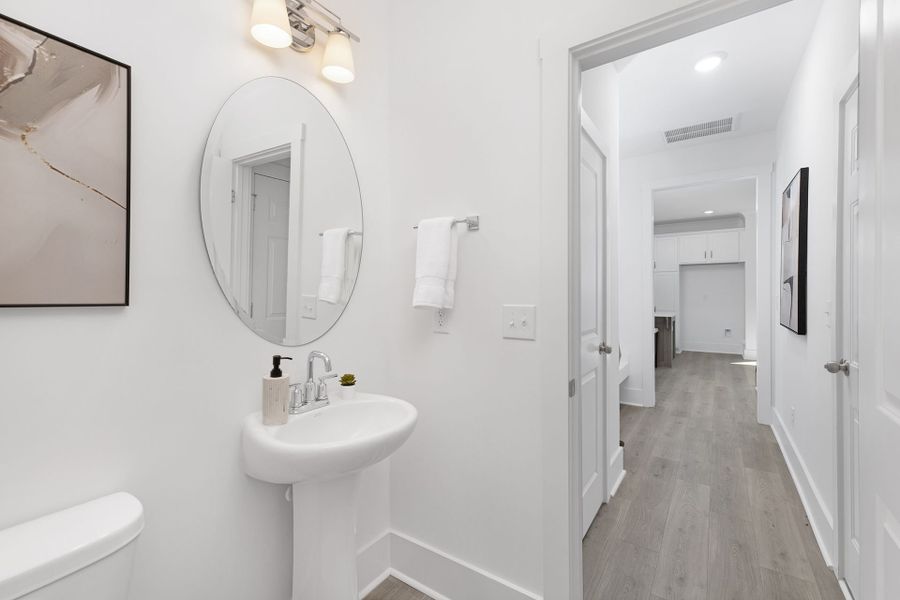 Furnished interior view inside a new home in Stonebridge Fairways, Monroe (Image 16).