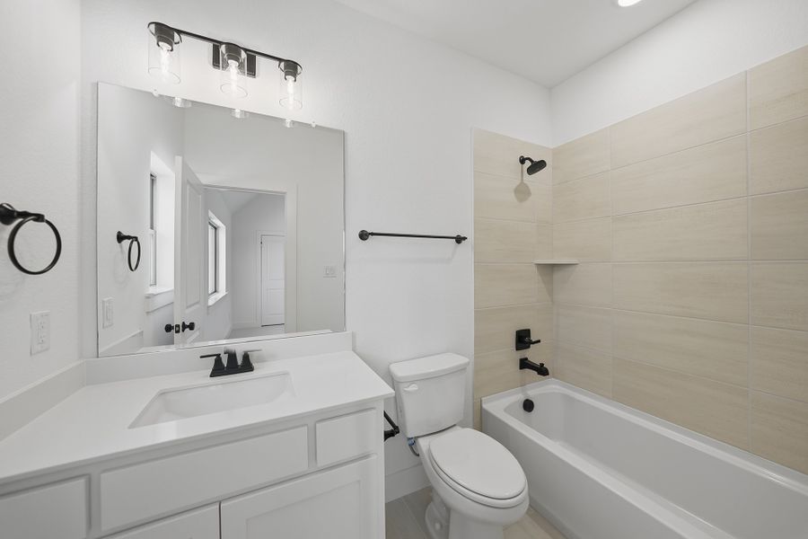 Furnished interior view inside a new home in Aster Park, McKinney (Image 13).