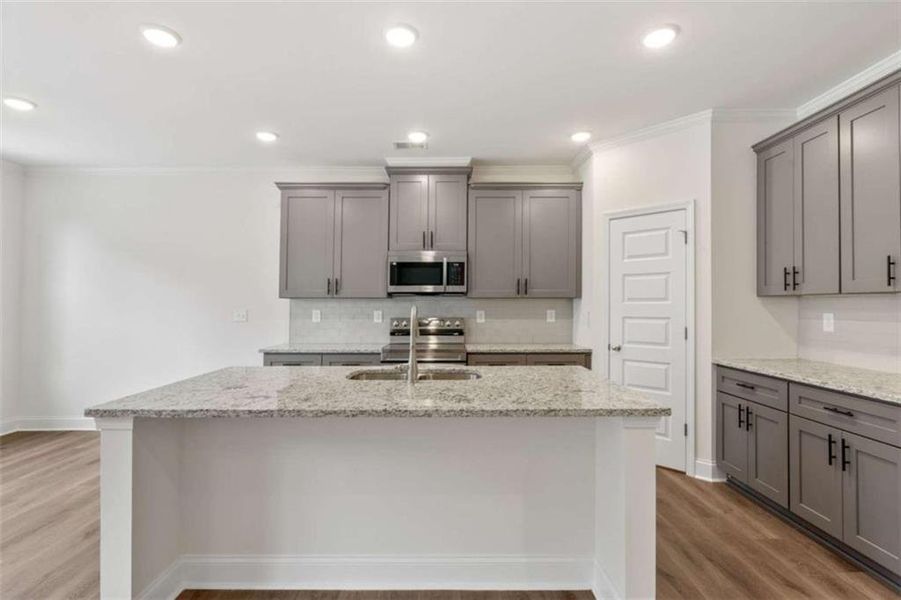 Furnished interior view inside a new home in Porter Reserve, Decatur (Image 11). Furnished interior view inside a new home in Porter Reserve, Decatur (Image 11).