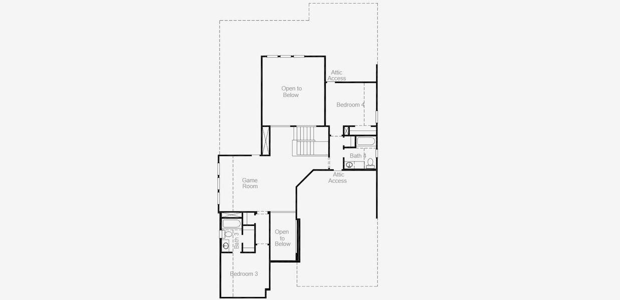 2D floor plan layout for the Goodlow by Coventry Homes in Furst Ranch, Flower Mound, TX (Image 26). 2D floor plan layout for the Goodlow by Coventry Homes in Furst Ranch, Flower Mound, TX (Image 26).