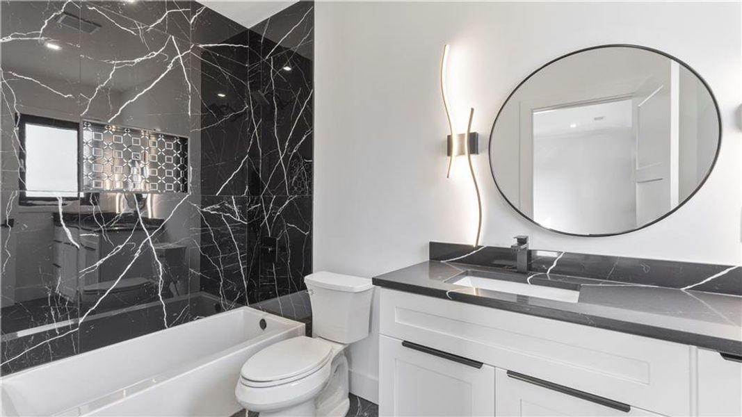 Furnished interior view inside a new home in , Marietta (Image 11).