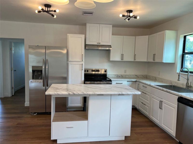 Island with storage Island with storage