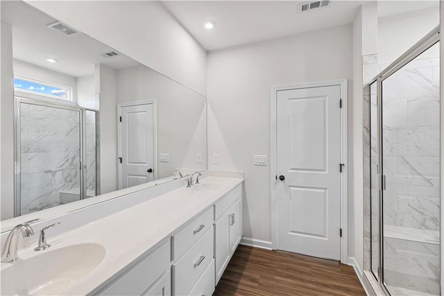 Furnished interior view inside a new home in , Lilburn (Image 11).