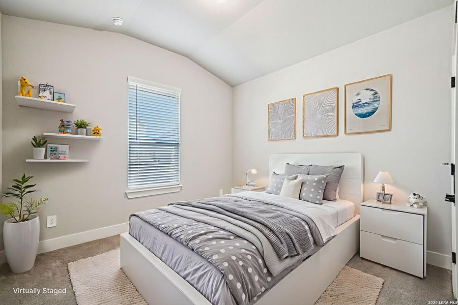 Furnished interior view inside a new home in Estancia Ranch - Classic Series, San Antonio (Image 12).