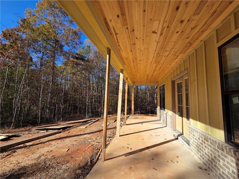 In-progress construction of a new home in , Temple, GA (Image 25).
