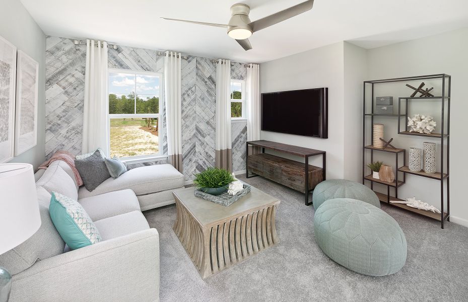 Representative furnished interior of a home built from the Aspire by Pulte Homes in Crescent Cove, Myrtle Beach (Image 13).