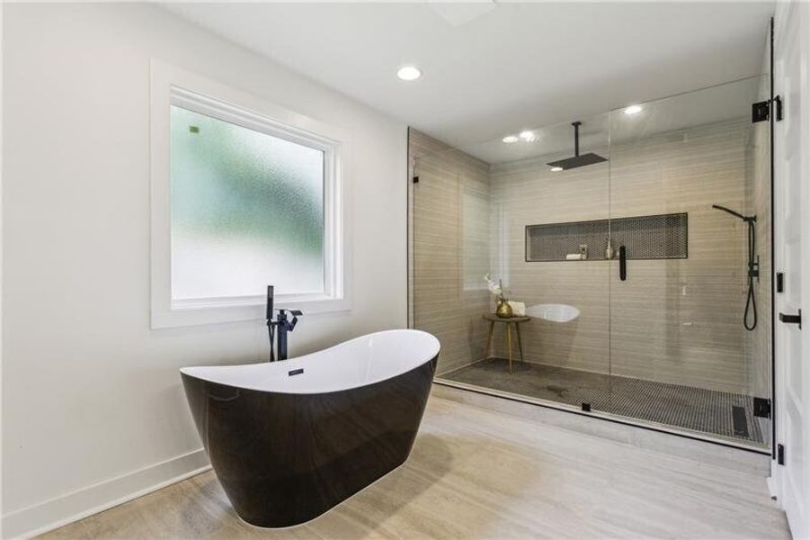 Furnished interior view inside a new home in , Atlanta (Image 7).