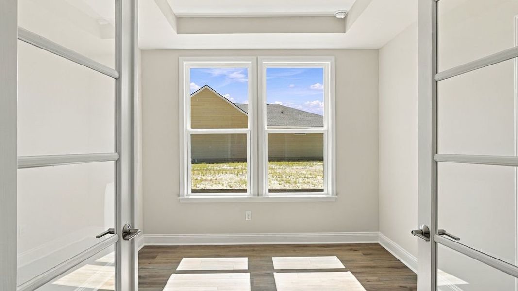Spacious, unfurnished interior of a new home in Sun City Hilton Head, Bluffton (Image 28). Spacious, unfurnished interior of a new home in Sun City Hilton Head, Bluffton (Image 28).