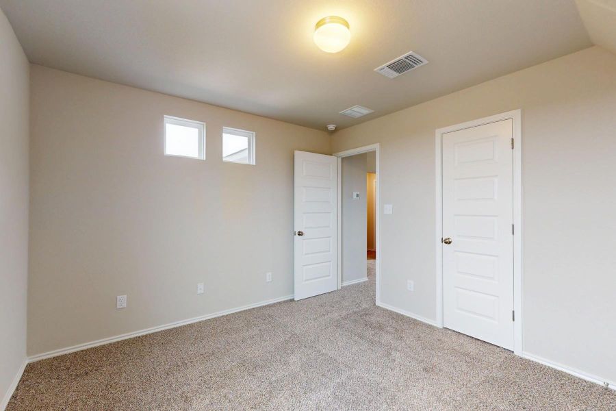 Spacious, unfurnished interior of a new home in Carillon, Manor (Image 39).