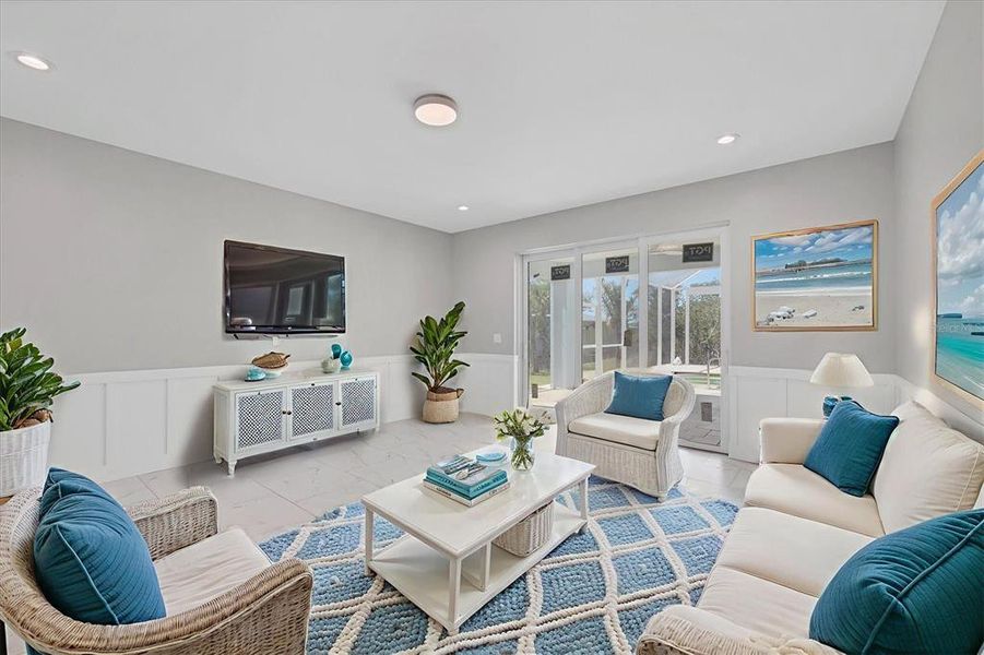 Furnished interior view inside a new home in , Englewood (Image 15).