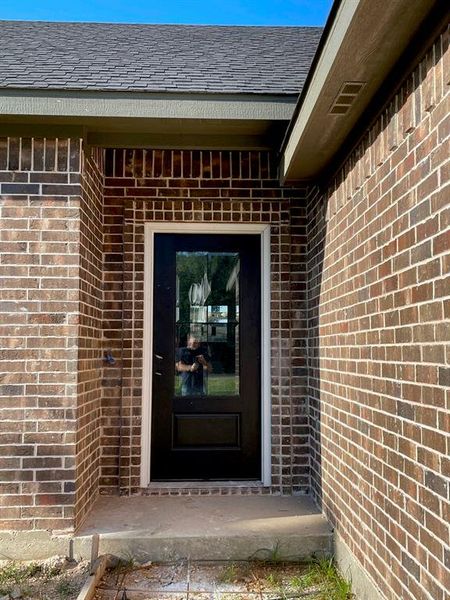 View of entrance to property