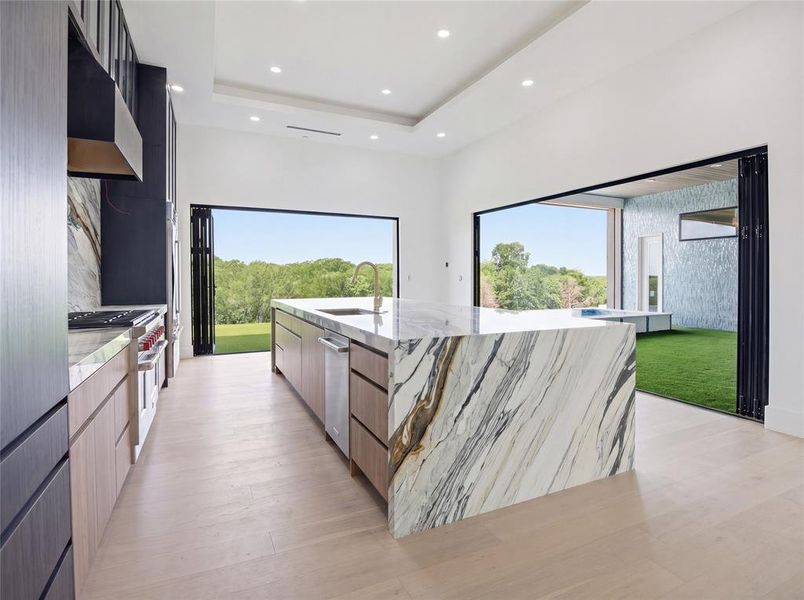 Furnished interior view inside a new home in , Southlake (Image 5).
