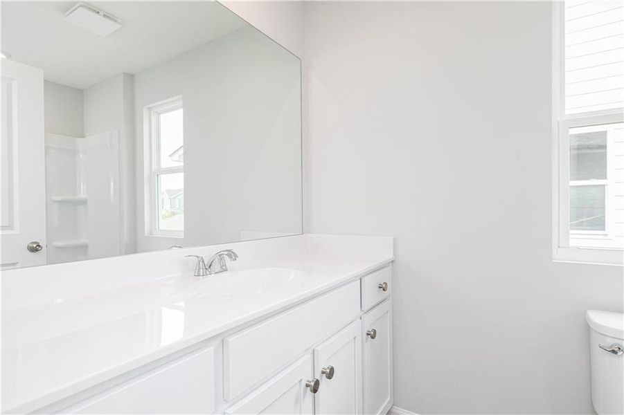 Furnished interior view inside a new home in Madison at Buice Lake, Acworth (Image 4).