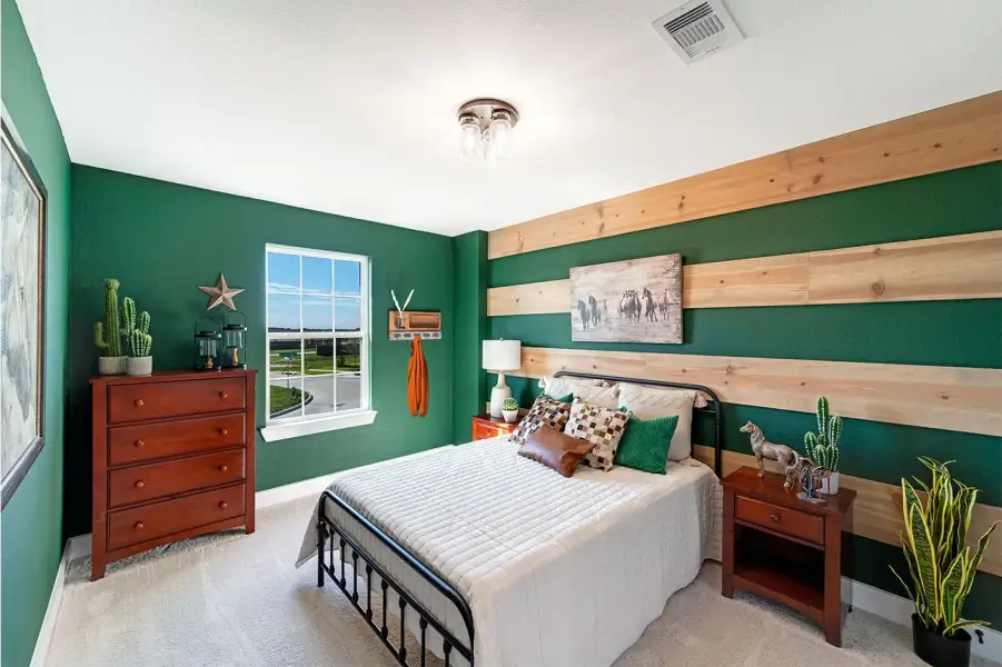 Furnished interior view inside a new home in McCain's Station, Gallatin (Image 22).