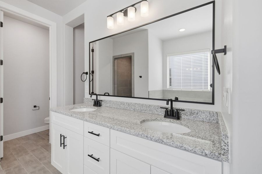 Furnished interior view inside a new home in Emerald Estates, El Paso (Image 9).