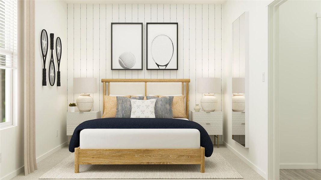 Furnished interior view inside a new home in Esperanza, Richmond (Image 23).