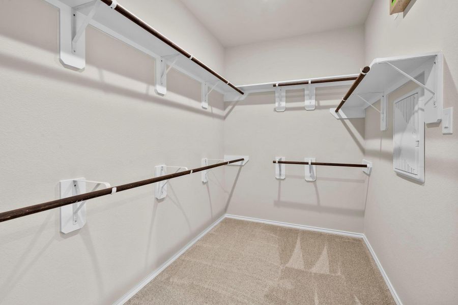 Spacious, unfurnished interior of a new home in The Trails, New Caney (Image 23). Spacious, unfurnished interior of a new home in The Trails, New Caney (Image 23).