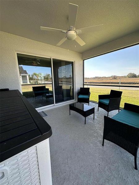 Exterior details and patio area of a home in Cherrywood Preserve, Ocala (Image 24).