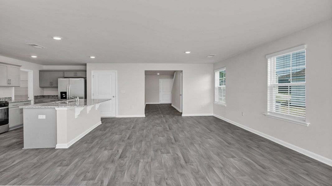 Representative unfurnished interior of a home built from the ROBIE by D.R. Horton in Ferry Grove, Lexington (Image 17).
