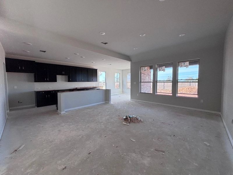 In-progress construction of a new home in The Colony, Bastrop, TX (Image 16).