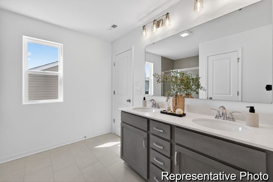 Furnished interior view inside a new home in Nathans Ridge, Lillington (Image 24).