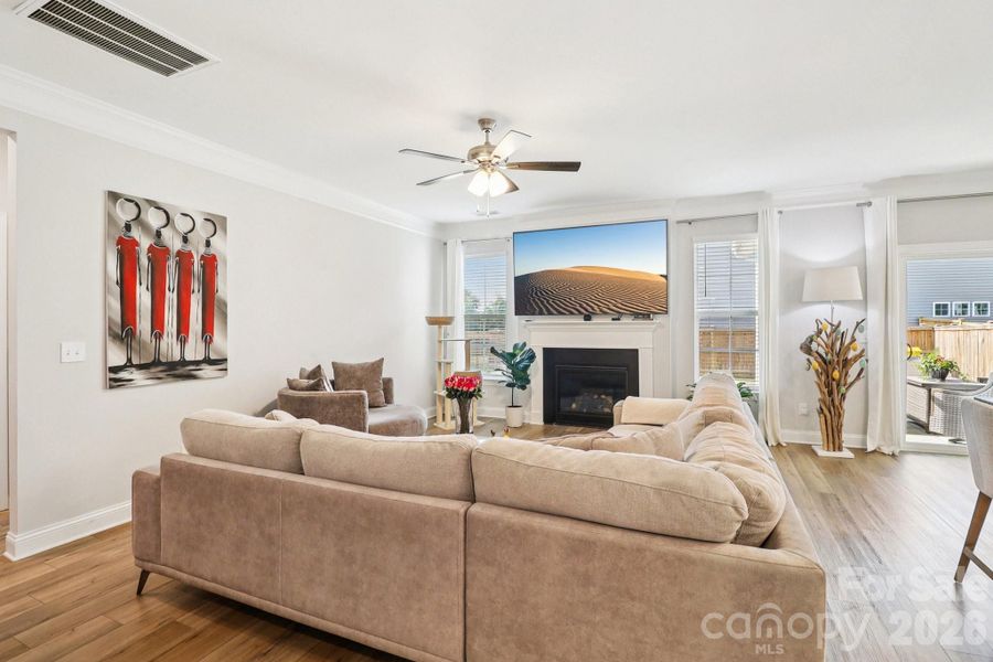 Furnished interior view inside a new home in Hadleigh Park, Lexington (Image 7).