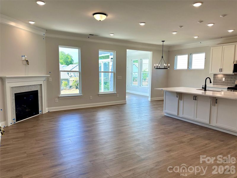 Spacious, unfurnished interior of a new home in Villas at Prestwick, Mooresville (Image 13).