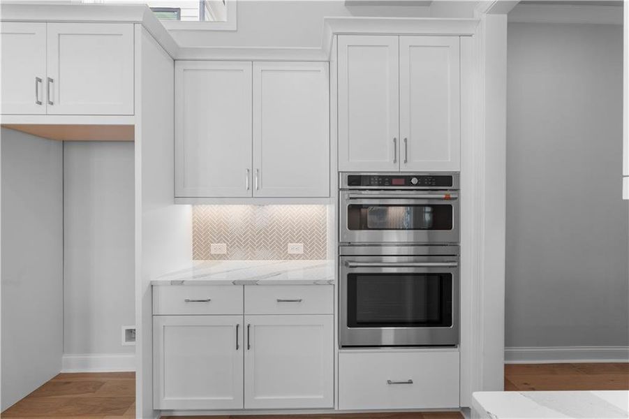 Furnished interior view inside a new home in Promenade at Sawnee Village, Cumming (Image 6). Furnished interior view inside a new home in Promenade at Sawnee Village, Cumming (Image 6).