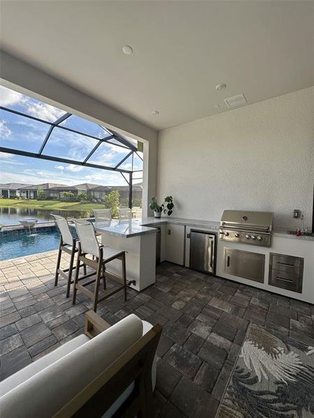 Furnished interior view inside a new home in , Nokomis (Image 5).