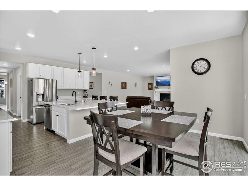 Furnished interior view inside a new home in Highlands Preserve, Mead (Image 10).
