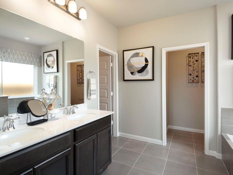 Photo is not of the actual home, but is an inspirational photo of builder’s model home and may depict options, furnishings, and/or decorator features that are not included