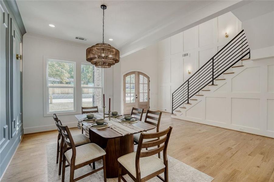 Furnished interior view inside a new home in , Grayson (Image 12).