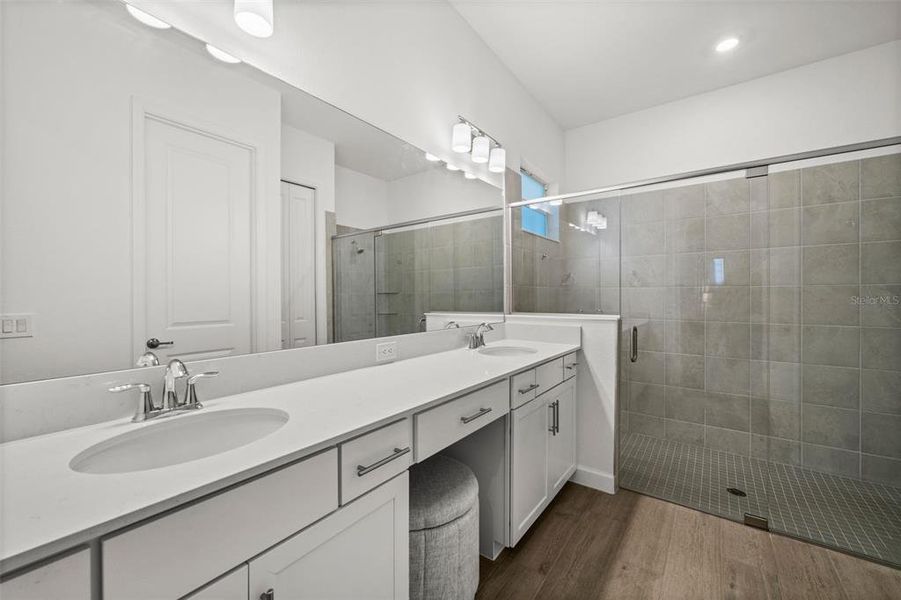 Furnished interior view inside a new home in , Punta Gorda (Image 15).