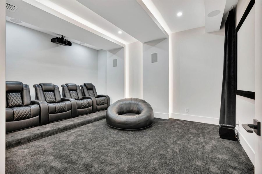 Furnished interior view inside a new home in , Lantana (Image 80).