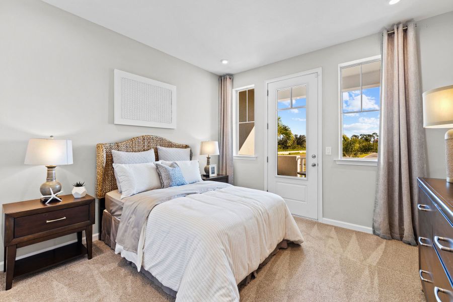 Furnished interior view inside a new home in Arboretum, Naples (Image 14).