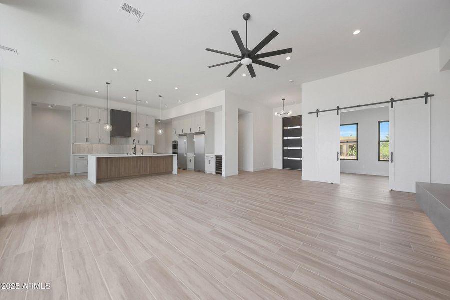 Open Modern Floorplan