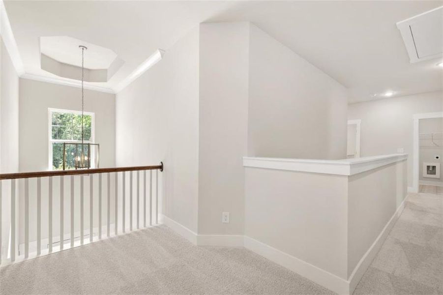 Spacious, unfurnished interior of a new home in Traditions of Braselton, Jefferson (Image 26).