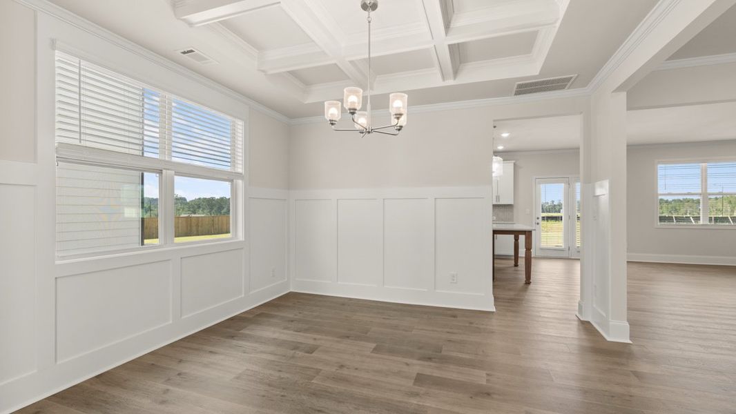 Representative unfurnished interior of a home built from the Westerly by D.R. Horton in Hamptons at Riverwood East, Dallas (Image 13).