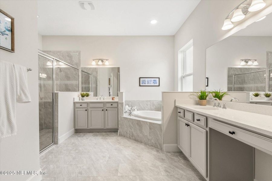 Furnished interior view inside a new home in , Palm Coast (Image 9). Furnished interior view inside a new home in , Palm Coast (Image 9).