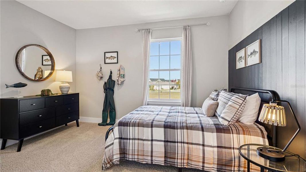 Furnished interior view inside a new home in Buchanan Trails, Newberry (Image 27).
