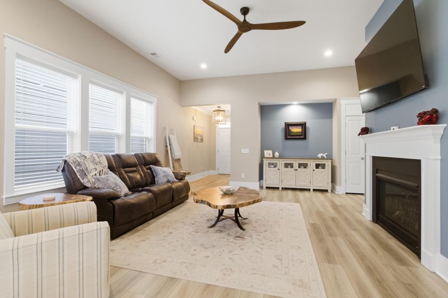 Furnished interior view inside a new home in Cresswind Charleston, Summerville (Image 49).