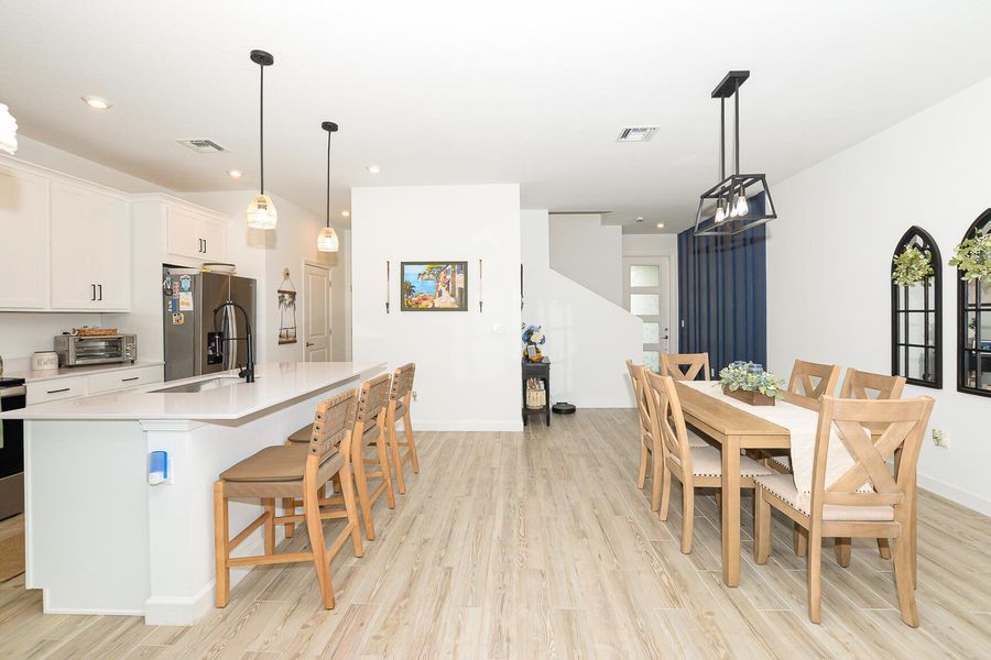 Furnished interior view inside a new home in , Port St. Lucie (Image 40).
