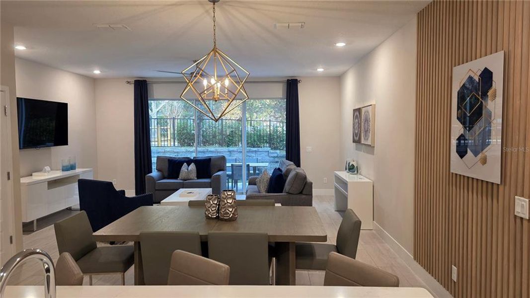 Furnished interior view inside a new home in , Reunion (Image 8).