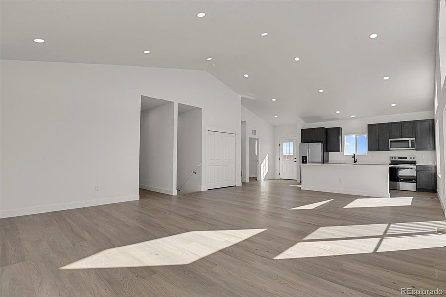 This image shows the same model with alternate finishes. Actual home is currently being built